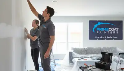 Professional drywall repair and wall restoration by expert painters in Champaign, IL home interior