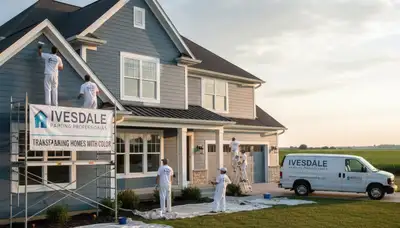 Professional house painting services in Champaign, IL for interior and exterior home projects