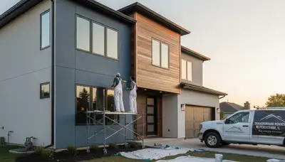 House painters in Champaign, IL providing professional interior and exterior painting services