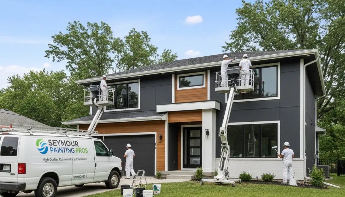 Professional house painting service in Champaign, IL by Champaign Painters