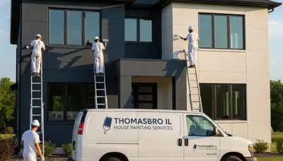 Professional house painters in Champaign IL providing exterior home painting services