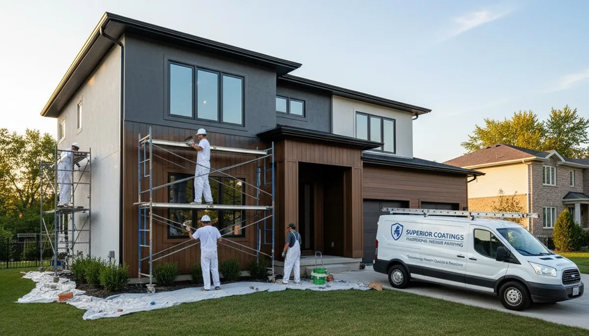 Professional house painting service in Champaign, IL by Champaign Painters