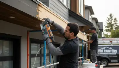 Expert wood rot repair and restoration for homes in Champaign, IL by professional painters