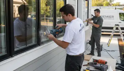 Professional wood rot repair on exterior siding by house painters in Champaign, IL